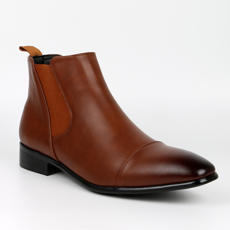 Übergroße Herrenschuhe Retro-Mode lässige Herrenstiefel_voghion.com