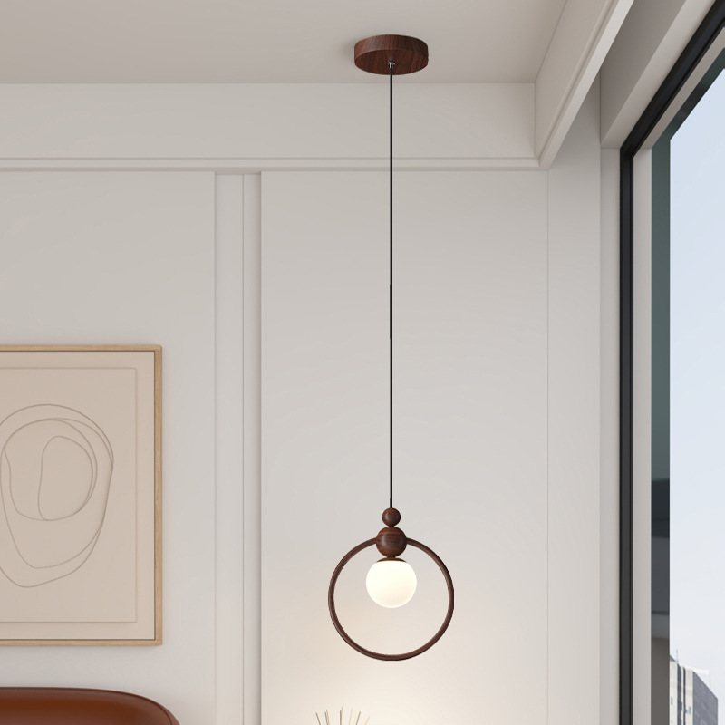 Candelabro de restaurante de estilo medio, lámpara de mesa de comedor OVNI personalizada, nuevo foco de riel, lámpara de barra de la isla de línea colgante 2025