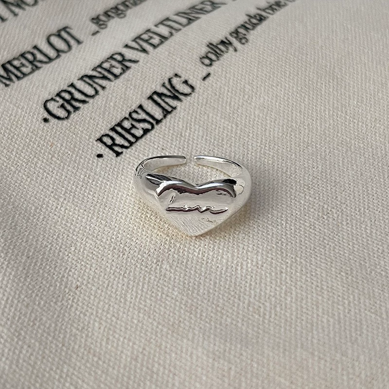 Adjustable Ring, 925 Silver Sample, Universal Fit, Light Luxury Style