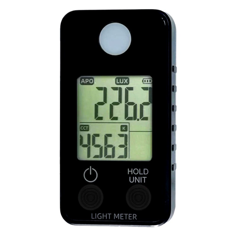 Интегрированный измеритель освещенности, высокоточный тестер яркости, цветовой температуры и индекса цветопередачи, мини-люксметр, новинка, полный спектр