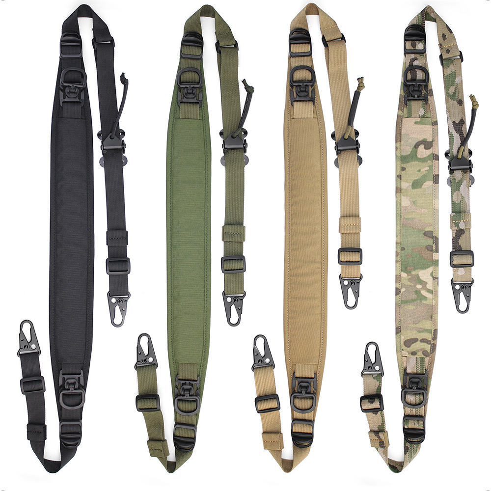 Tactical Quick-Adjust Quick-Release Strap Mk2 Single and Double-Point Crossbody Rope Functional Expandable Shoulder Strap Camera Strap