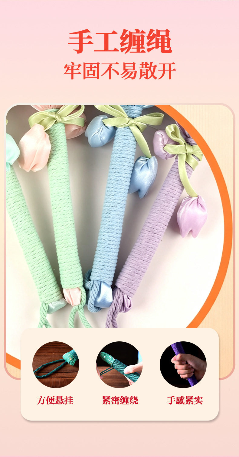 Tulip Mugwort Hammer Massage Tapping Tool 26cm Blue Floral Design for Neck Shoulder Waist and Legs quality and texture