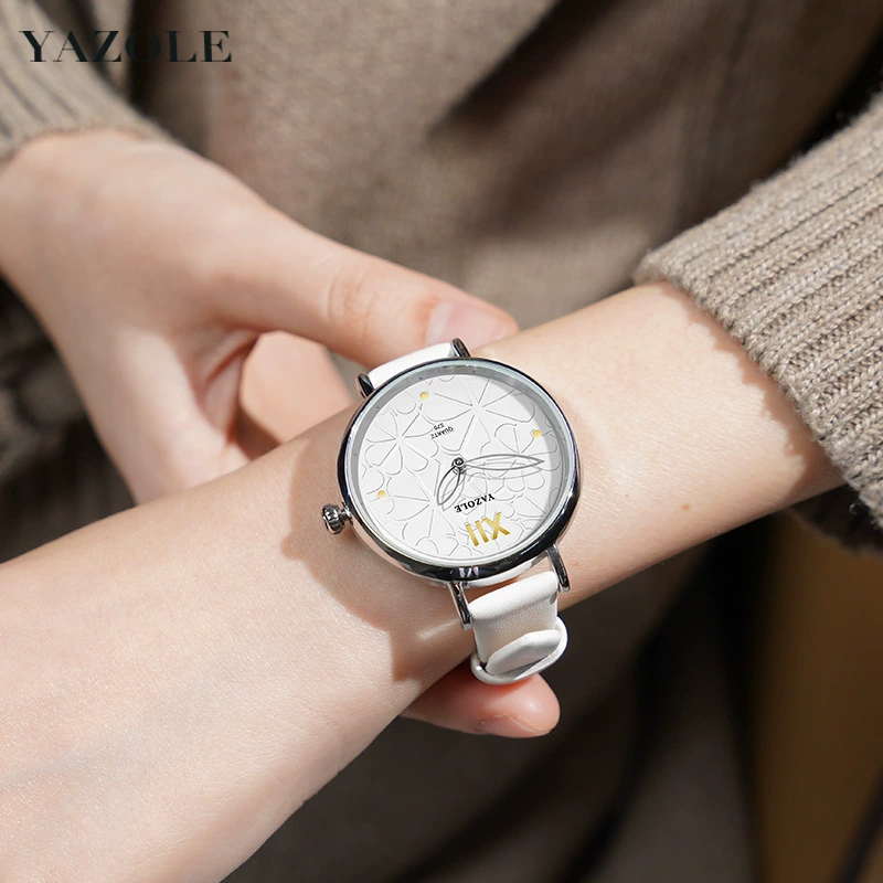 Yazole570 настраиваемые часы, корейская версия темперамента, литературные и свежие маленькие школьницы женские часы