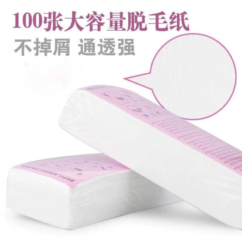 Одноразовая нейлоновая? Нет. оригинал: Disposable non-woven hair removal paper for wax hair removal, white, 100 pieces