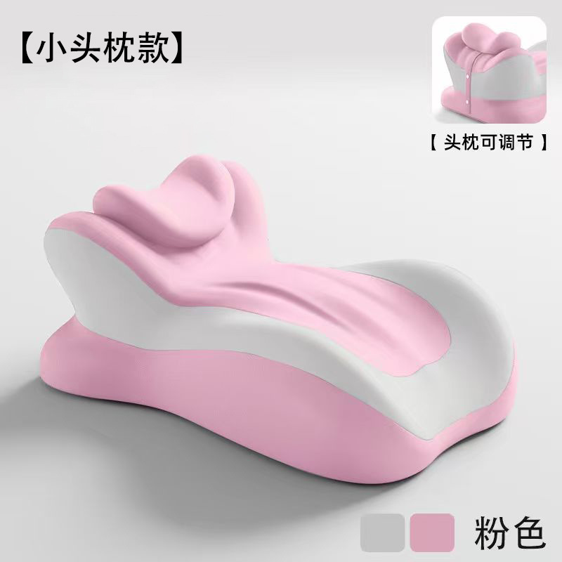 Memory Foam Positioning Pillow for Intimate Support, Beige — detail image 3