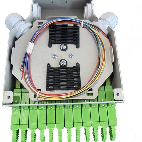 Поставка 5G сетевых продуктов E2000/APC с полной конфигурацией, оптический кабельный терминал для DIN-рейки