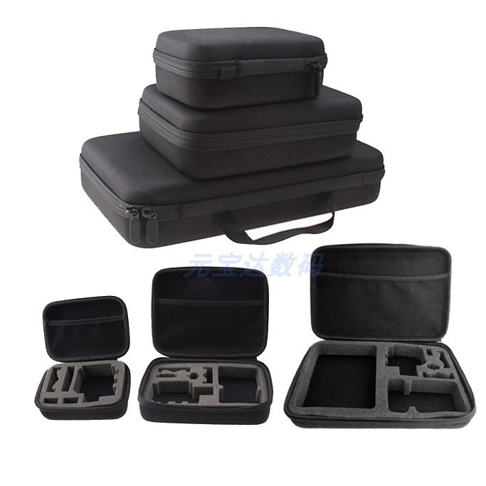 Suitable for Sports Camera Sjcam Xiaoyi Gopro Accessories Cosmetics Bag Storage Box Portable Camera Bag