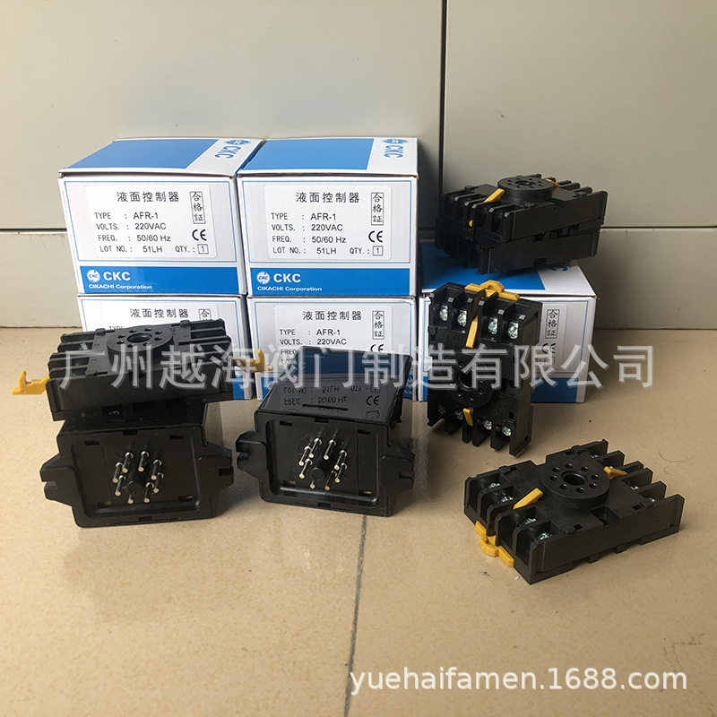 供应CKC/松菱液面控制器C61F-GP AC220V 液位继电器