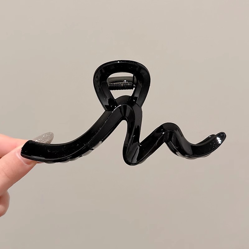 Clip de cabello de alta sensación de gran tamaño para mujeres más agarrar clip de cabello de tiburón en la parte posterior de la cabeza de los productos al por mayor