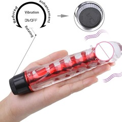 Female Adult Vibrating Silicone Toy, Realistic Fake Penis, Couples Sexual Toy, Adjustable Speed Massage Wand
