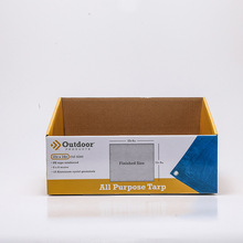 纸展示盒定制超市促销PDQ陈列箱宠物用品化妆品瓦楞展示架