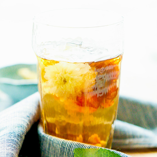 Luo Han Guo Fat Sea Chrysanthemum Tea Licorice Kumquat Combination Herbal Tea Moisturizing Tea Five Treasures Tea Manufacturer One Piece Dropshipping
