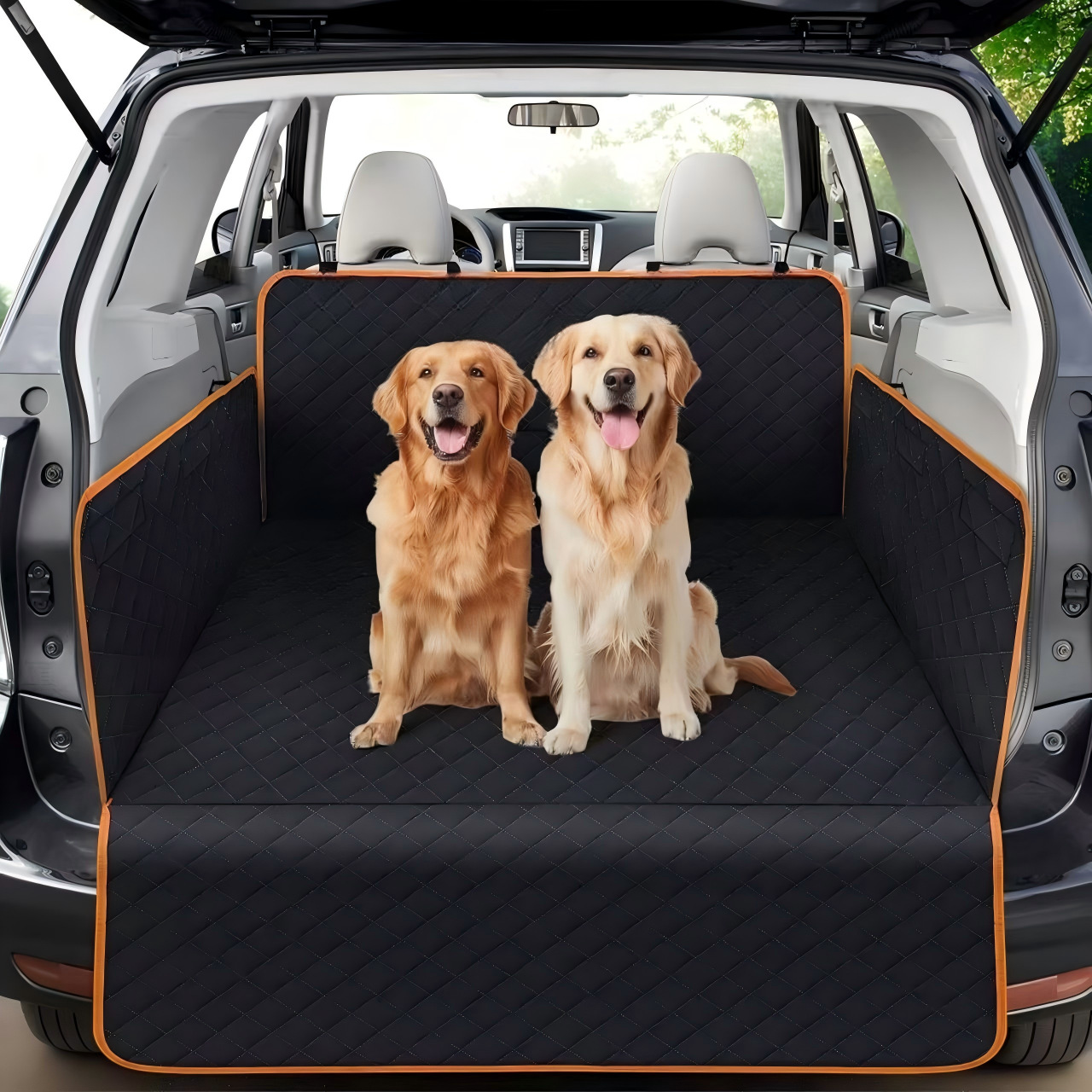 Car Pet Mat, Trunk Mat, New Waterproof and Dirt-Proof Multifunctional Pet Travel Protection Mat, Car Pet Mat