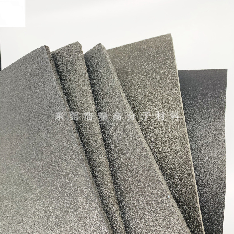 供应 黑色阻燃聚乙烯发泡材料 XPE聚乙烯发泡片材 xpe复合内衬