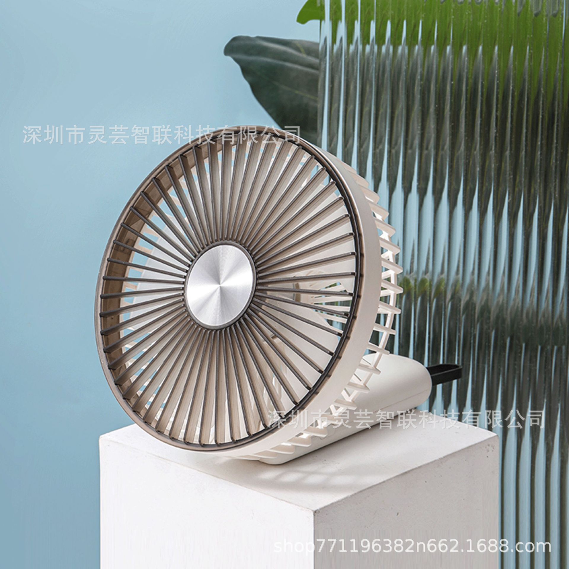26 años de nuevo camping digital al aire libre USB carga de mano ventilador plegable portátil ventilador de escritorio de larga duración