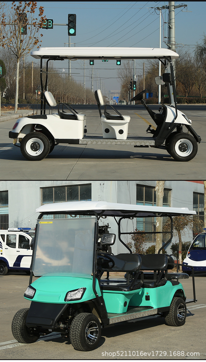 Campus security patrol vehicles, sightseeing vehicles, reception vehicles, shuttle buses, four-wheeled sightseeing vehicles, and electric golf carts