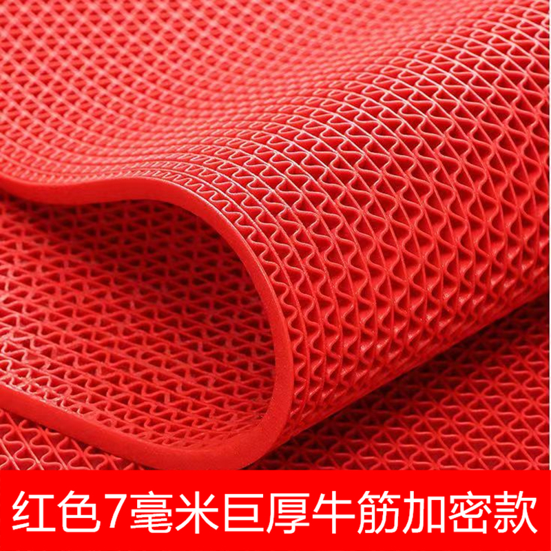 滑り止めマット浴室フロアマットキッチントイレ滑り止め屋外商業プラスチック PVC 中空防水マットカーペットドアマット|undefined
