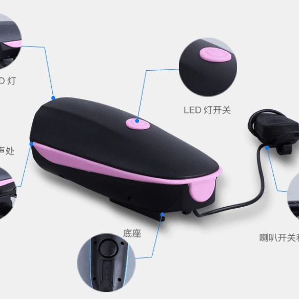 7588, велосипедное оборудование, перезаряжаемый звуковой сигнал, велосипед, аксессуары для горных велосипедов, электронный звонок