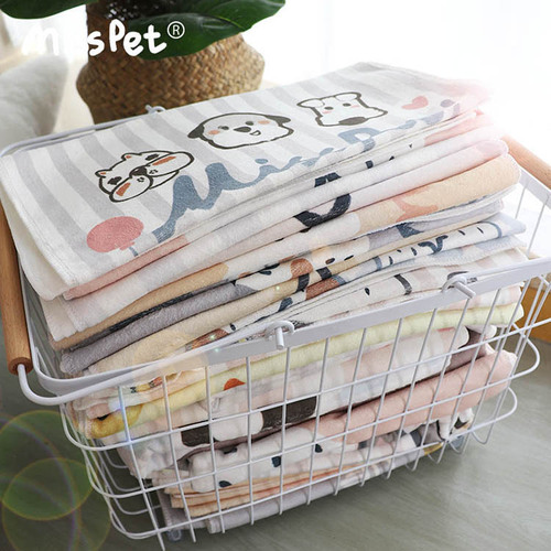 Factory Direct Supply MISSPET Microfiber Water Absorbent Towel Pet Cat Dog Bath Towel