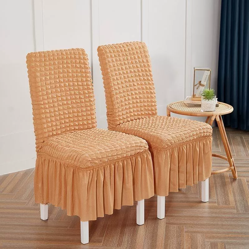 Чехол для табуреток Европейский стиль утолщенный чехол для стула соединенный чехол для стула чехол для стула отель изогнутый офисный чехол для стула универсал