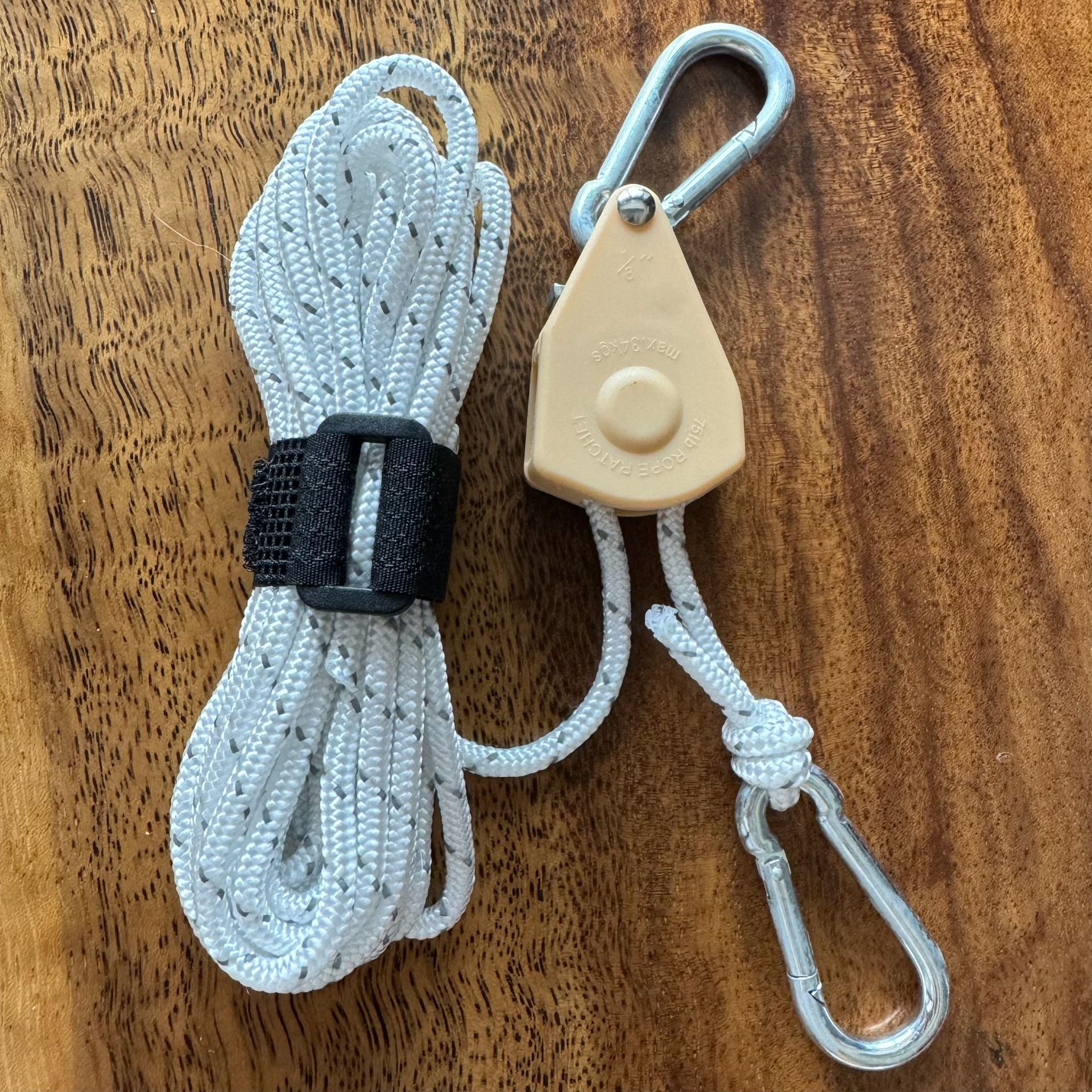 Suministros al aire libre equipo dosel cuerda de viento polea de cordón regulador tienda fija negrita cuerda de viento reflectante cuerda de elevación