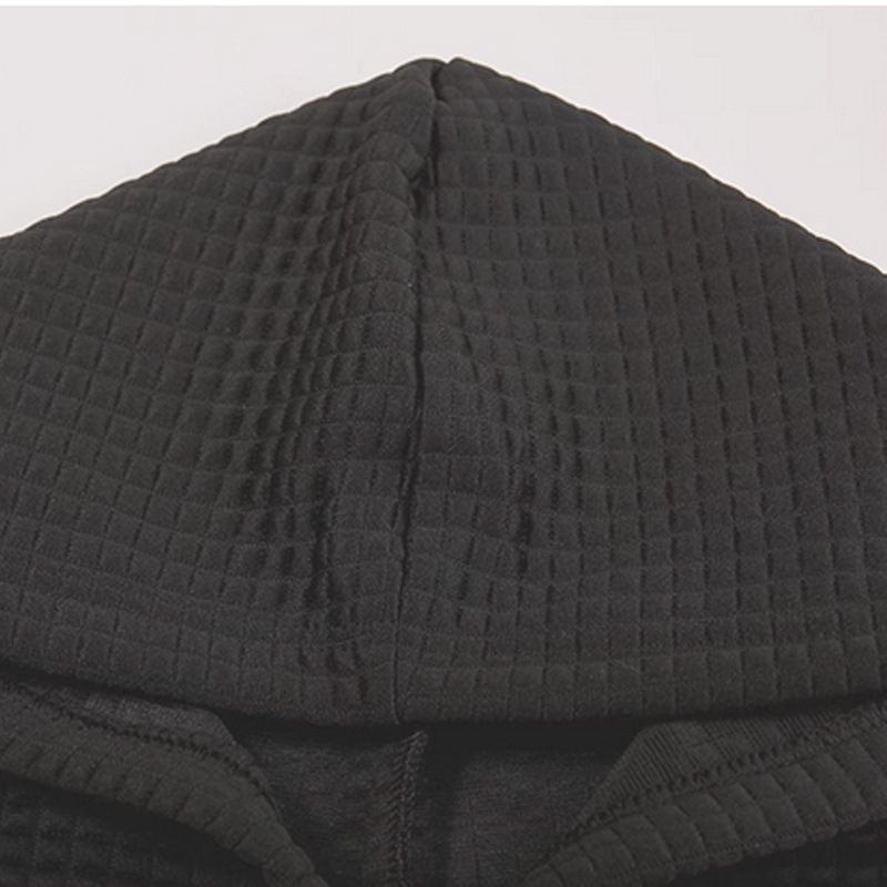Sudadera mujer halloween con capucha waffle otoño invierno_voghion.com