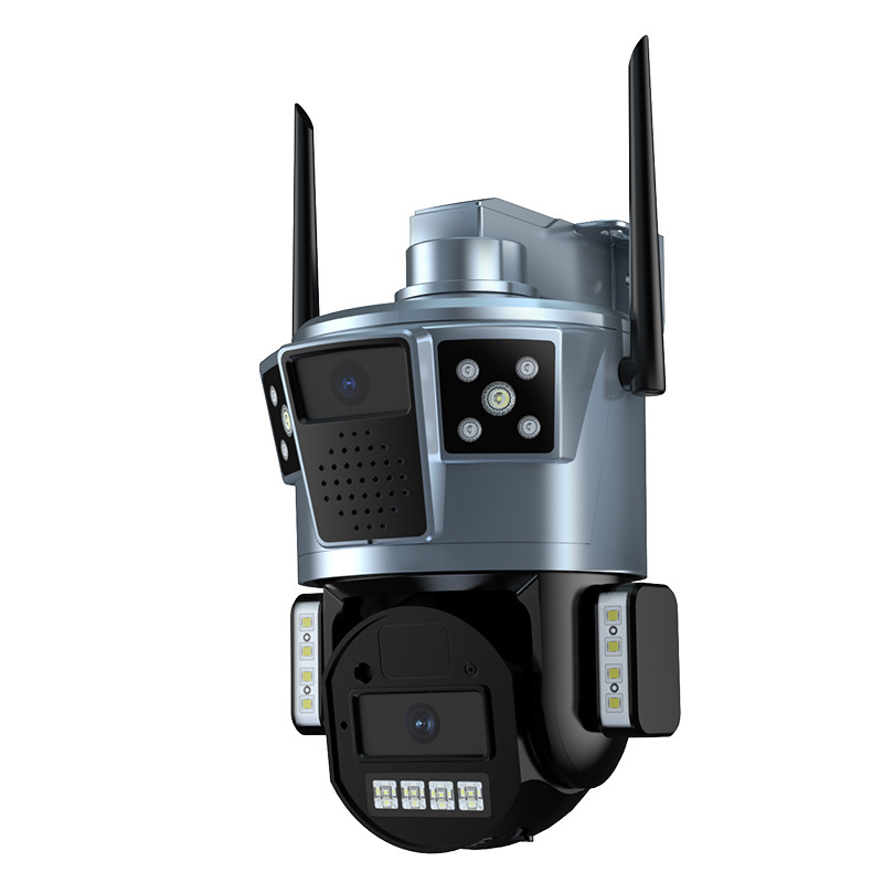 Fábrica modelo privado de tres imágenes inalámbricas cámara de monitoreo wifi doméstica 10x ampliación de visión nocturna remota de alta definición