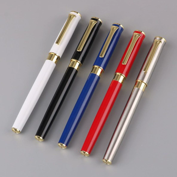 Производители в наличии металлическая Ювелирная ручка для подписи нейтральная ручка рекламный подарок бизнес Ручка лазерный логотип