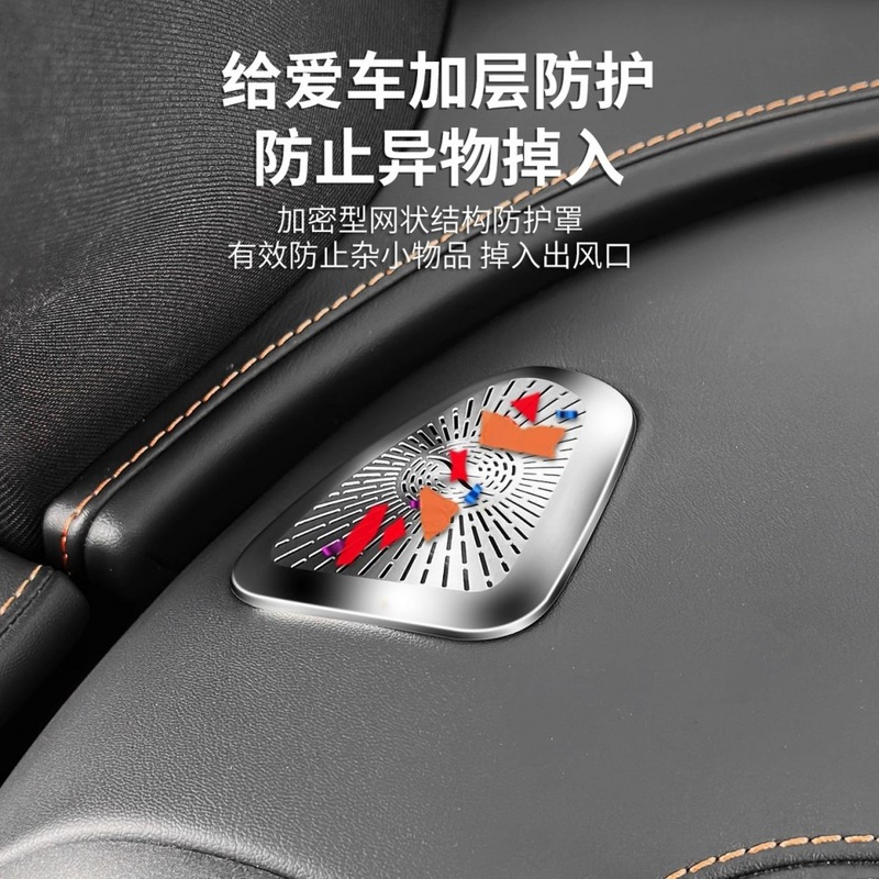适用于奔驰GLC级仪表两侧出风口保护罩GLC300L/GLC260L车内饰用品|undefined