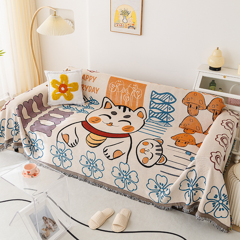 Gato rico hilo de algodón