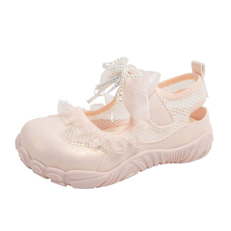 Sandálias princesa de niñas 2026 verano para niños zapatos de playa huecos zapatos casuales de moda para niños mayores image 6
