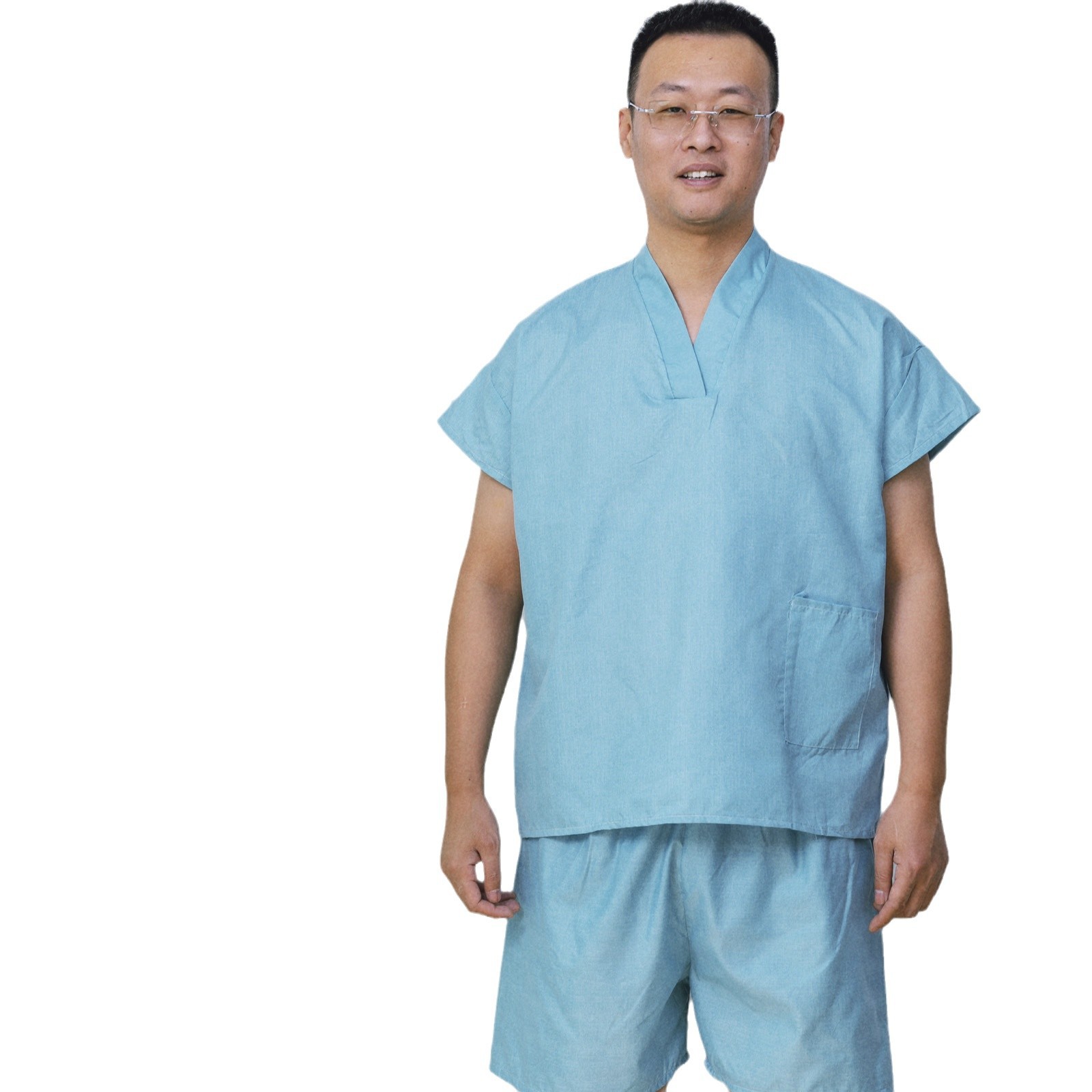 일회용 목욕 옷 달콤한 옷 사우나 옷 목욕 가운 스파 발 발 치료 마사지 목욕 뷰티 여성의 짧은 소매 반바지