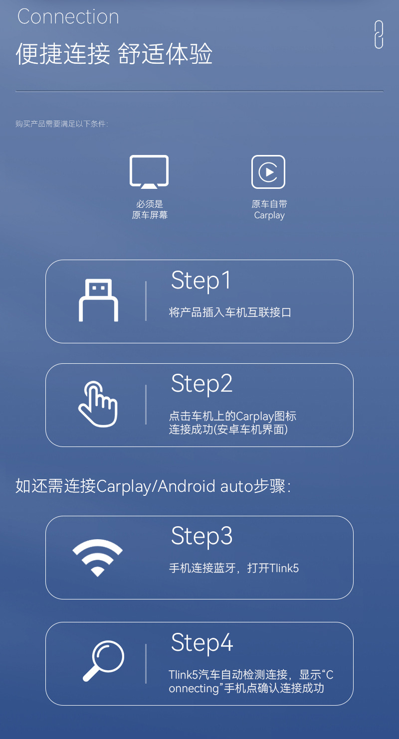 Open-Source Carplay Box Converts to Android System Ai Box Screen Mirroring Smart Wireless Carplay Box