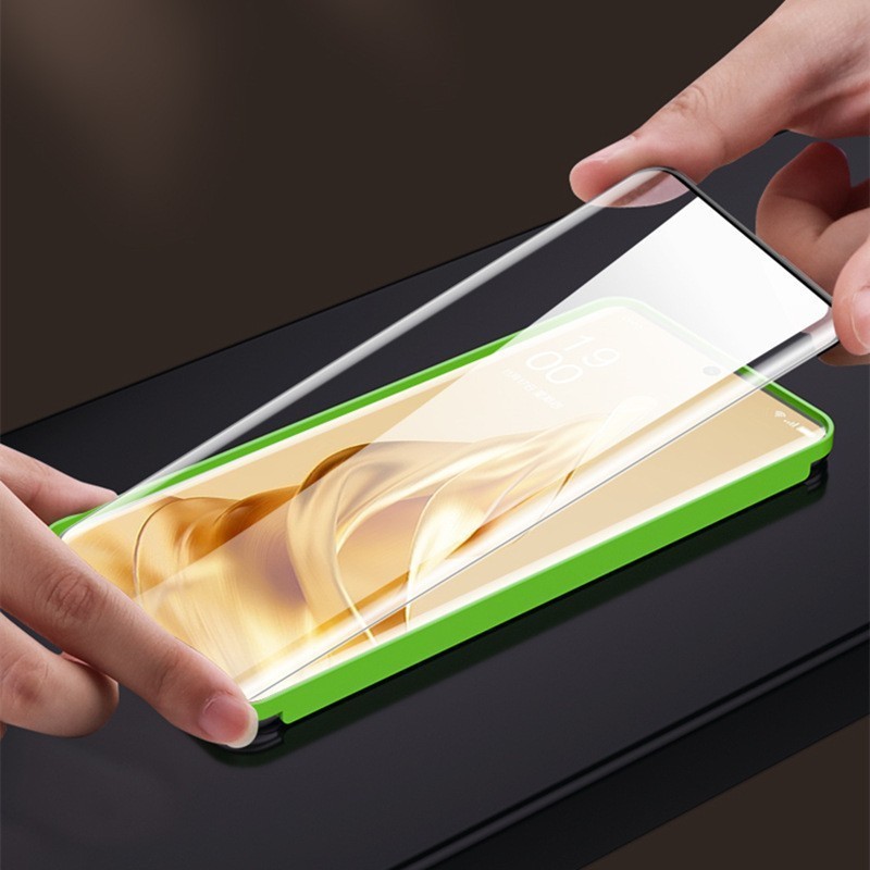 High aluminum electroplating full glue + positioner [black edge]