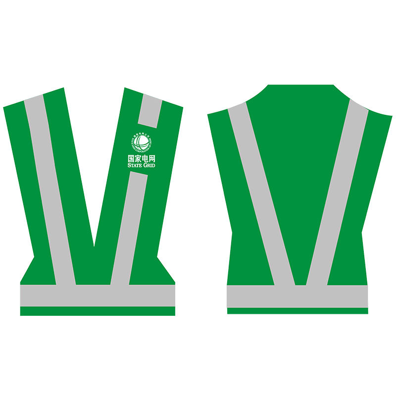 chaleco reflectante electricidad chaleco rojo jefe de trabajo de construcción de tráfico contra incendios guardia de seguridad de algodón