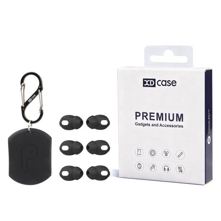 Para AirPods 4 XDcase 3 pares de venta auriculares de silicona auriculares auriculares con caja de almacenamiento y botón de montaña