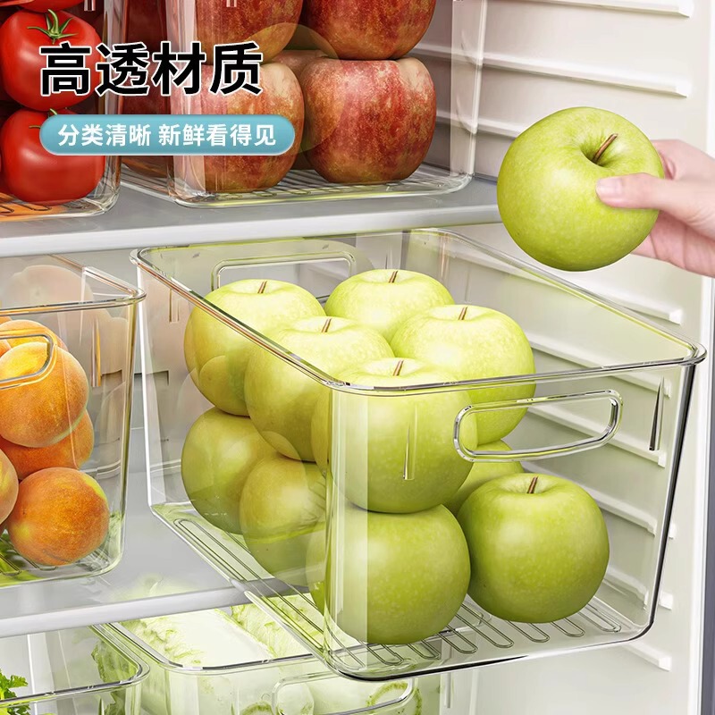 冷蔵庫鮮度保持ボックス透明引き出しタイプ食品グレード整理品野菜と卵の収納ボックス特別な食品ボックス|undefined