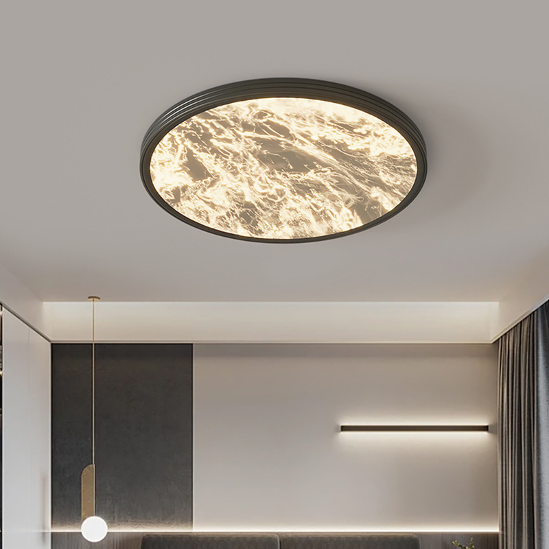 Luz de techo de nube italiana lujosa luminaria de habitación creativa minimalista 2025 nuevo diseño luces de dormitorio de alto nivel