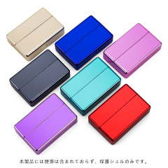Iqo lum oneタバコケース防湿防圧20本入りPCメッキ収納ケースクロスボーダー現物