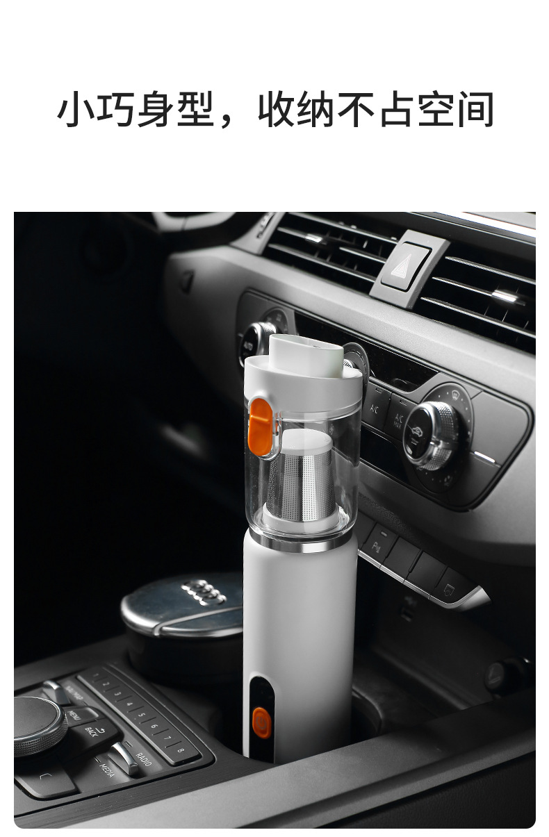 Cross-border car vacuum cleaner with super powerful suction, handheld small vacuum cleaner for cars, household vacuum and blower combo, wholesale