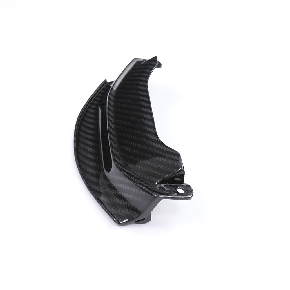 Suitable for CFMOTO spring wind 800NK rhinoceros + motorcycle modified carbon fiber shell rear seat cushion front decorative plate