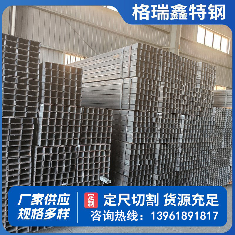 厂家现货供应Q235B镀锌方管 80*80镀锌方管 幕墙专用镀锌方管