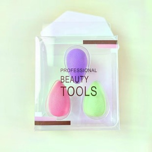 Cross-border wholesale supply beauty egg suit wet and dry dual-use powder puff super soft do not eat powder paste makeup egg tools