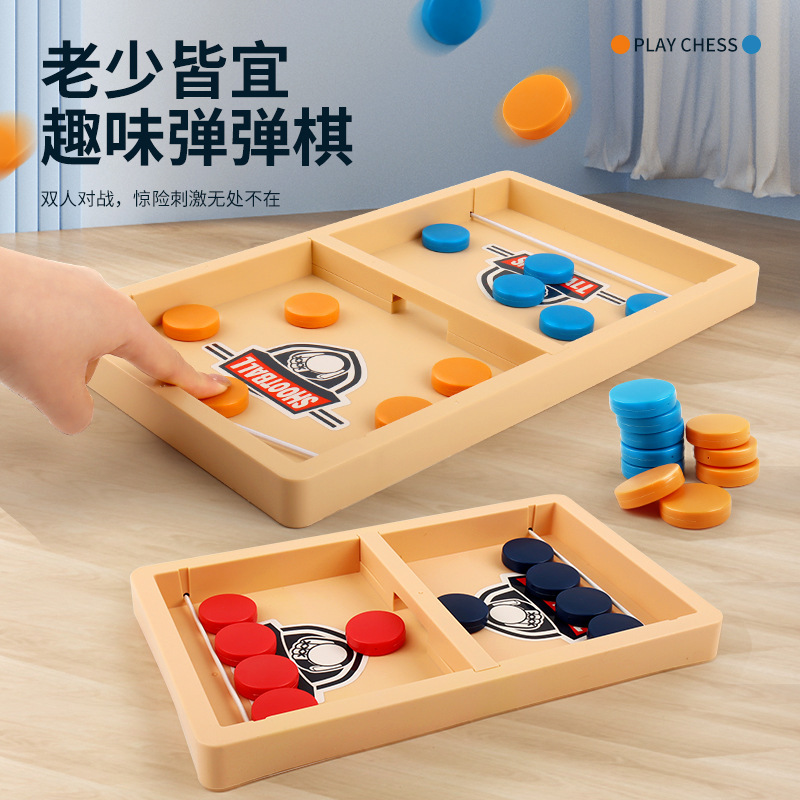 Two-Player Battle Chess, Ejection Chess, Family Interactive Tabletop Game, Kidsren's Educational Toy, Board Game, Team Building Party