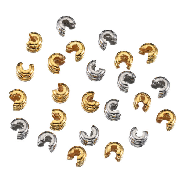 Stainless steel opening positioning beads C -shaped half -monthly…