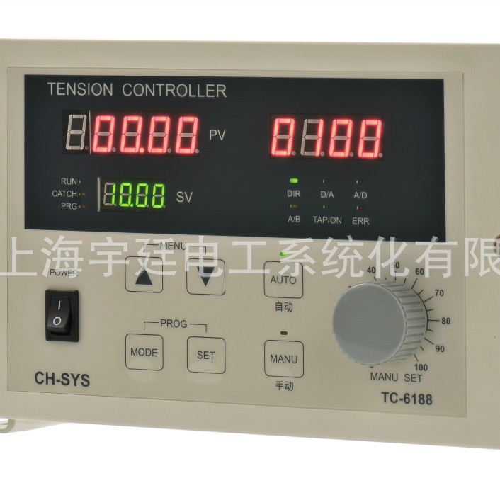 上海供应台湾企宏收放卷自动双工位自动张力控制TC-6188/CH-SYS