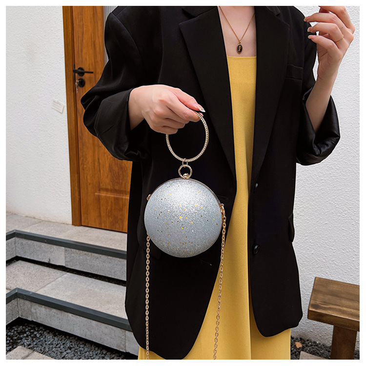 Special Material Material Women's Backpack Backpack Solid Color Pattern Special Material Solid Color Round Evening Bags
