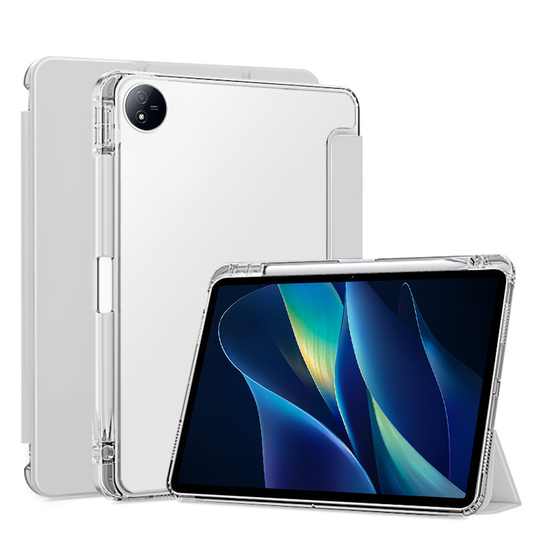 適用vivopadAirタブレット保護カバー11.5インチ三つ折り透明ペンスロットiqoopad2保護ケース12.1|undefined