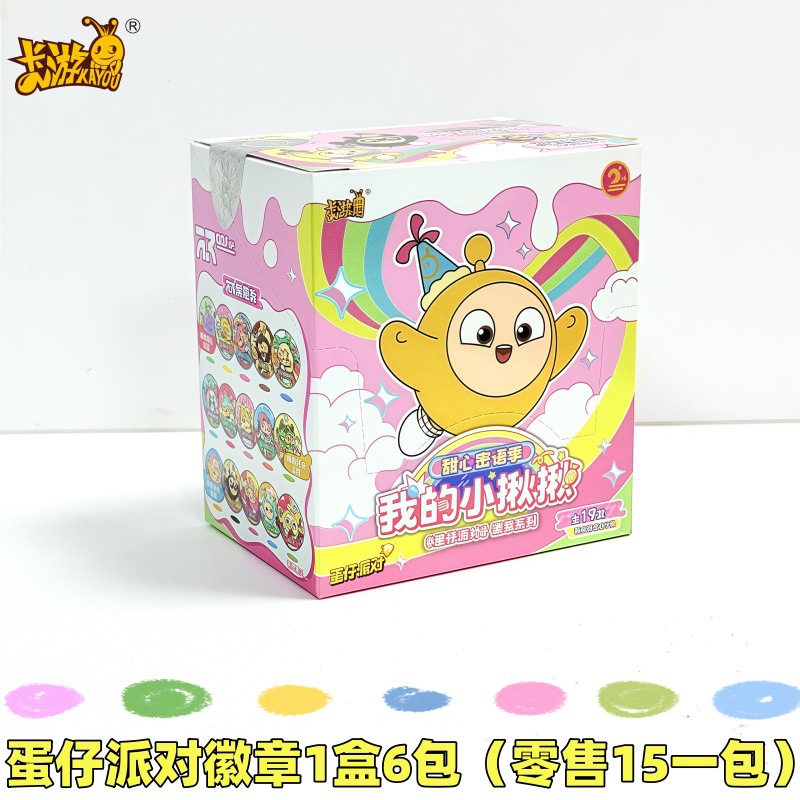 Eggboy Sweetheart Secret Season Badge 1박스 6팩(소매가 1팩당 15개)