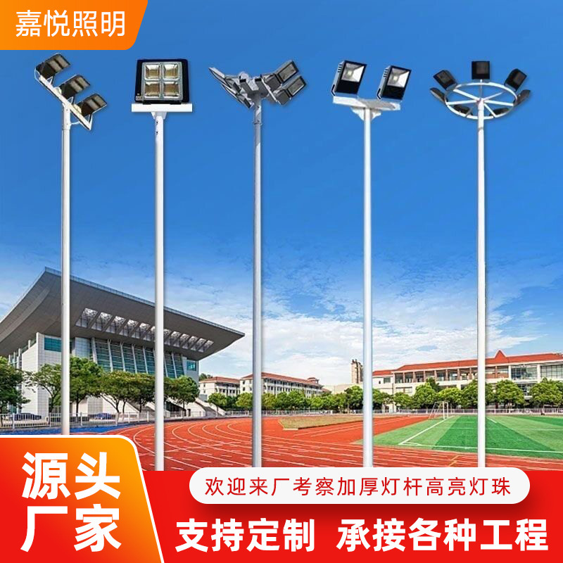 Community service center high-pole lights, cultural square solar outdoor lights, distinctive farmhouse high-pole street lights Community service center high-pole lights, cultural square solar outdoor lights, distinctive farmhouse high-pole street lights